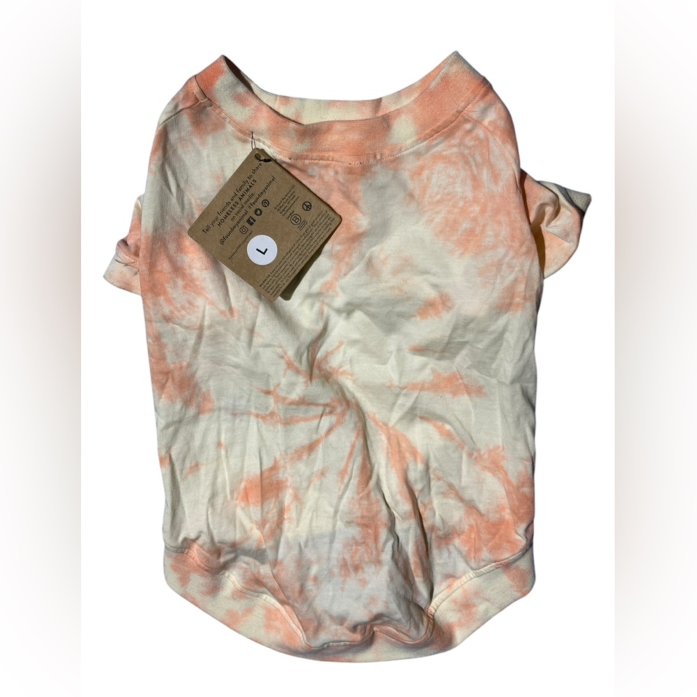 TIEDYE PET SHIRT NWT